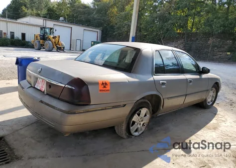 2001 Mercury Grand Marquis Ls z USA, uszkodzony, nr VIN 2MEFM75W31X646543